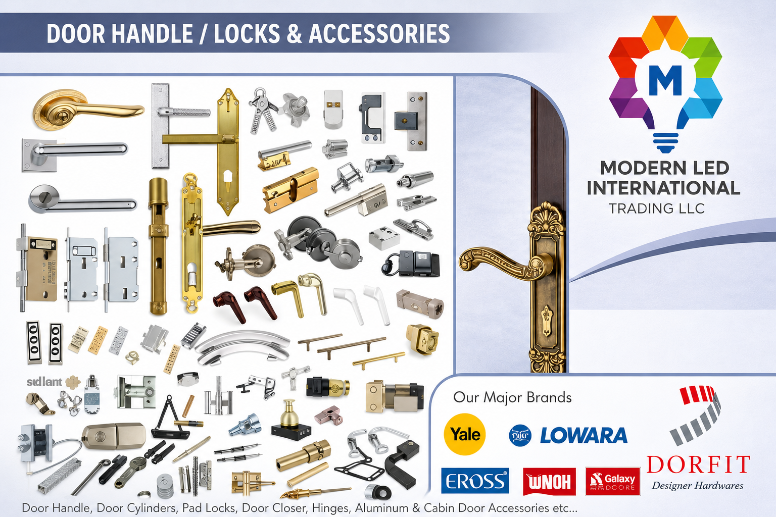 Door Handle & Lock Accessories