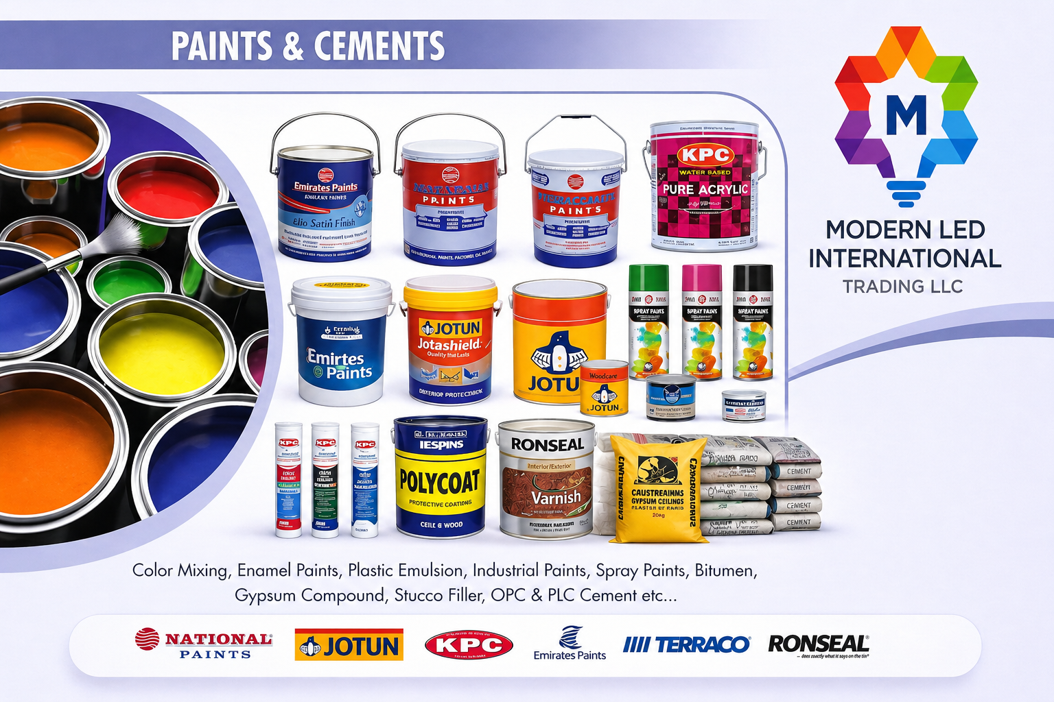 Paints & Cements