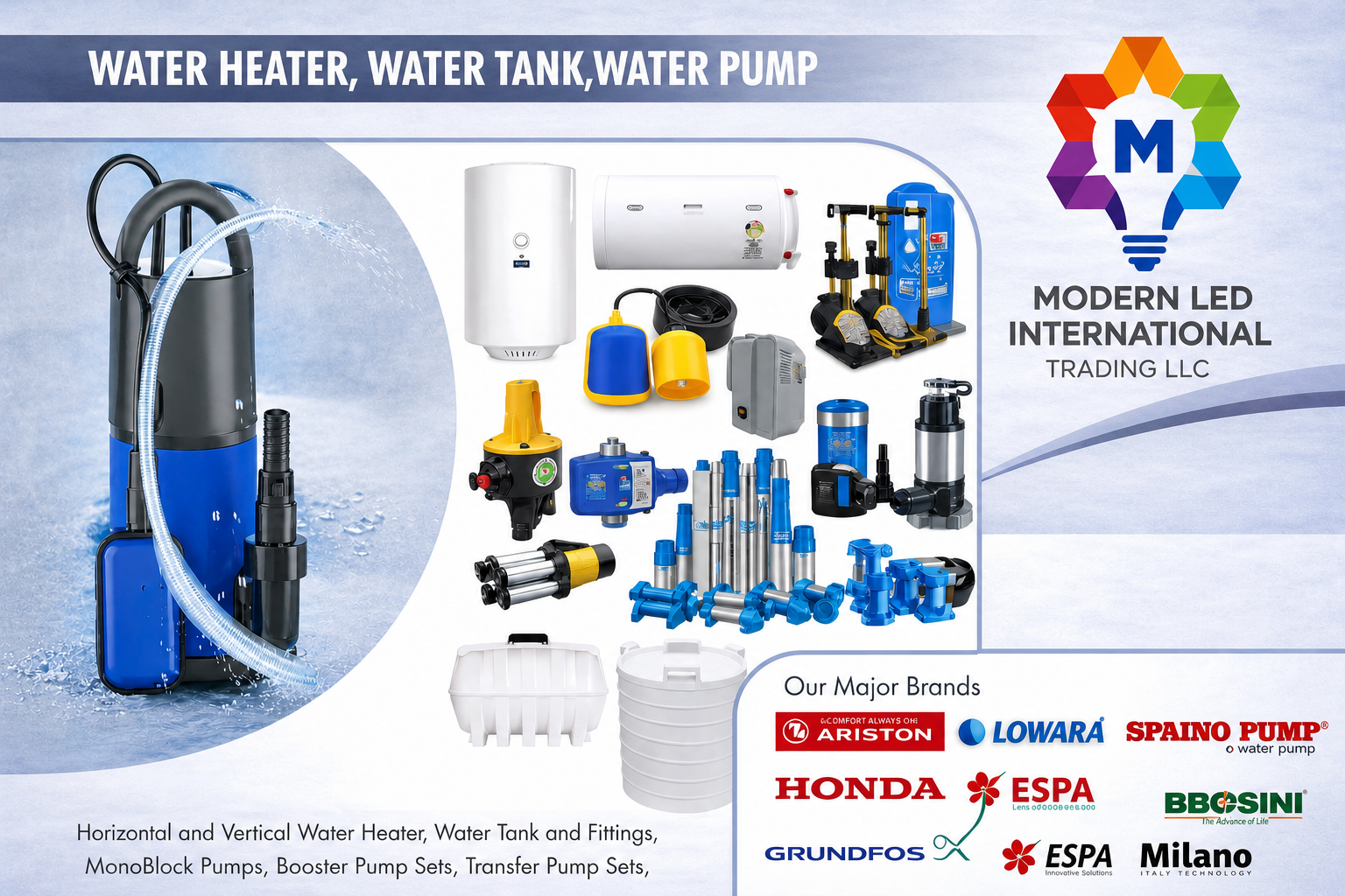 Water Heater Tank Pump